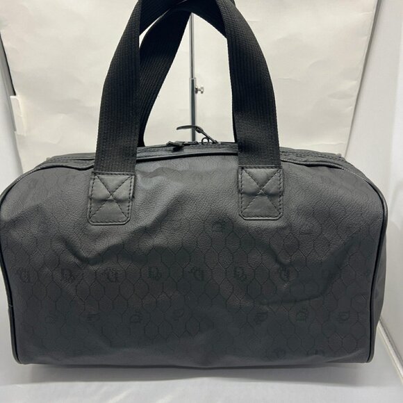 DIOR Black Leather Boston Bag - Picture 1 of 1